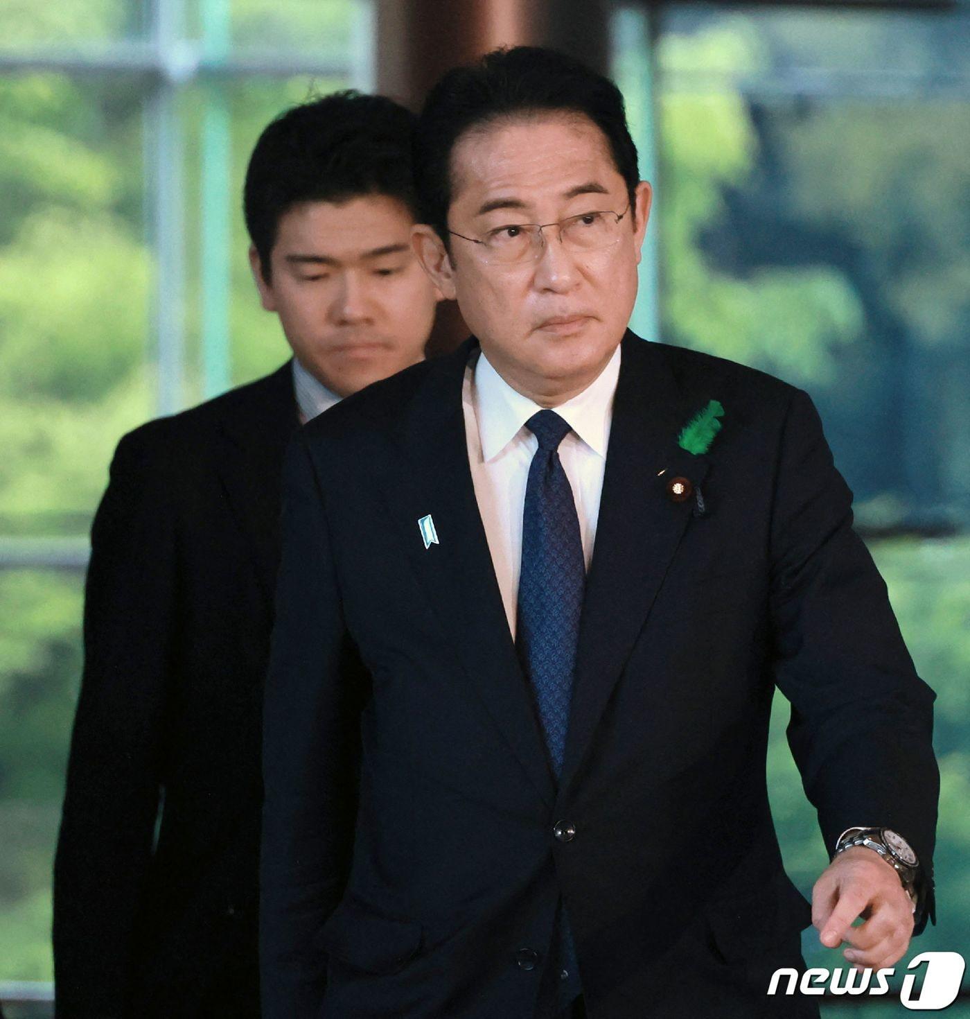 본문 이미지 - 기시다 후미오 일본 총리. 2023. 5. 30 ⓒ AFP=뉴스1 ⓒ News1 우동명 기자