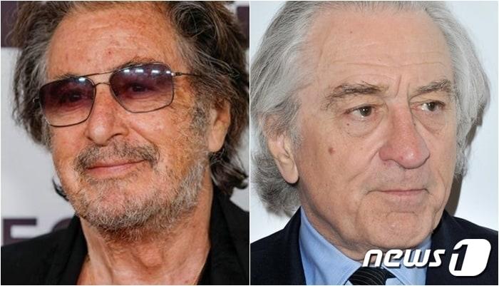 본문 이미지 - 알 파치노(왼쪽), 로버트 드니로 ⓒ AFP=뉴스1