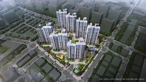 본문 이미지 - 호반써밋 검단신도시 AB19블록 조감도(호반건설 제공)