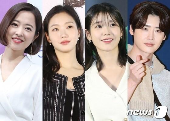 본문 이미지 - (왼쪽부터) 박보영, 김고은, 아이유, 이종석 ⓒ 뉴스1