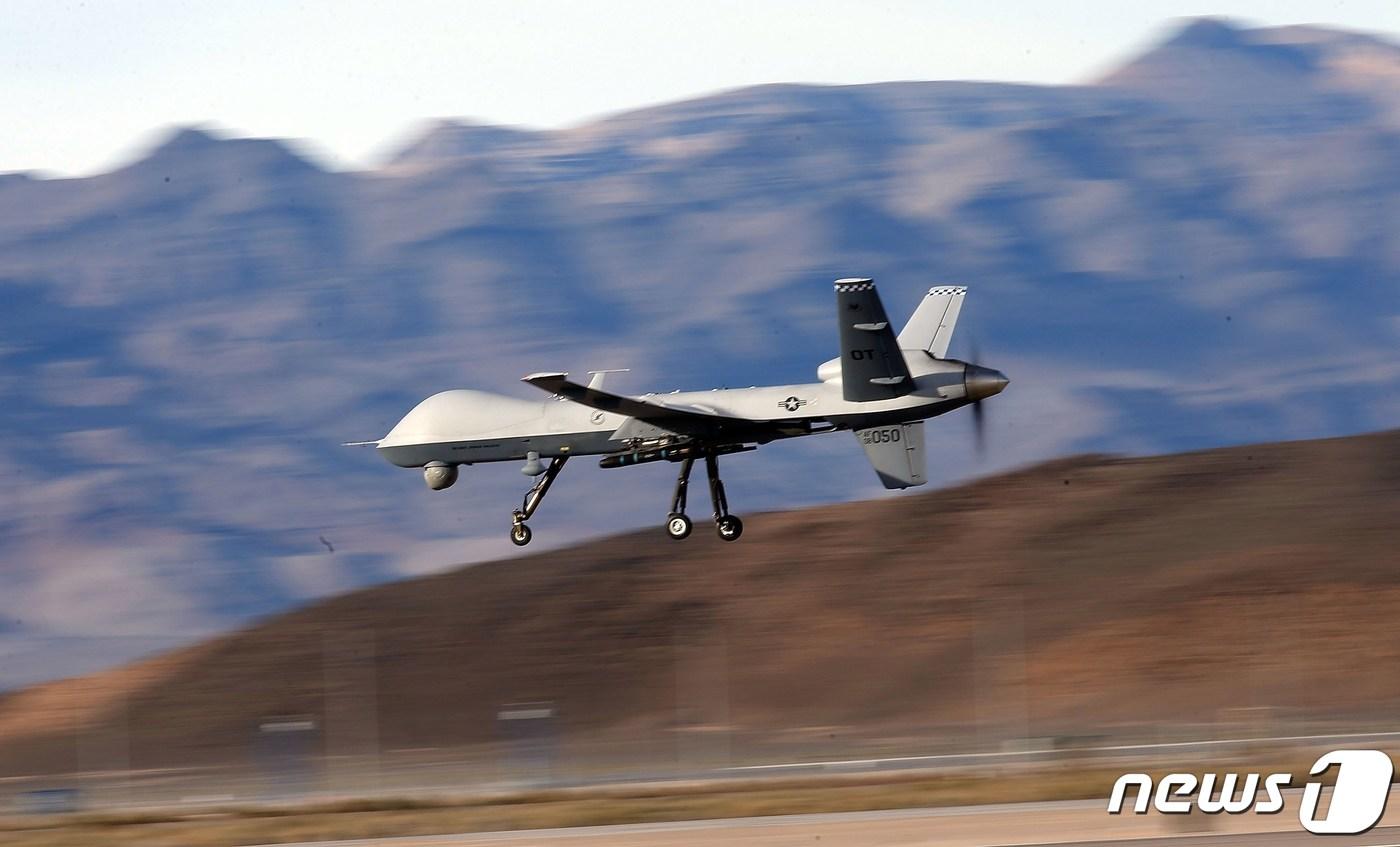 미국 무인기 MQ-9. &lt;자료사진&gt; ⓒ AFP=뉴스1 ⓒ News1 이종덕 기자