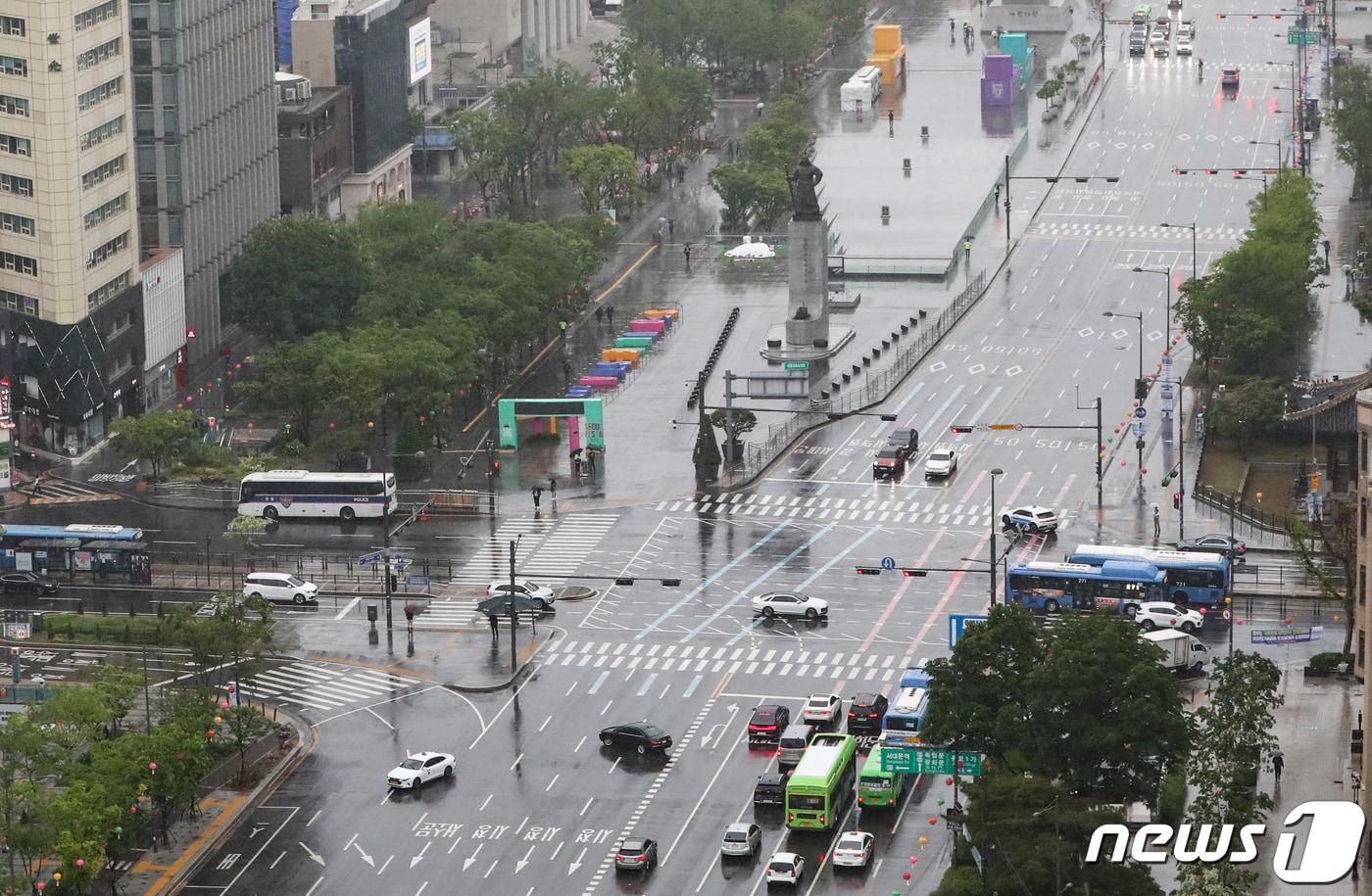 .비 내리는 모습&#40;사진은 기사 내용과 무관함&#41; / 뉴스1 ⓒ News1