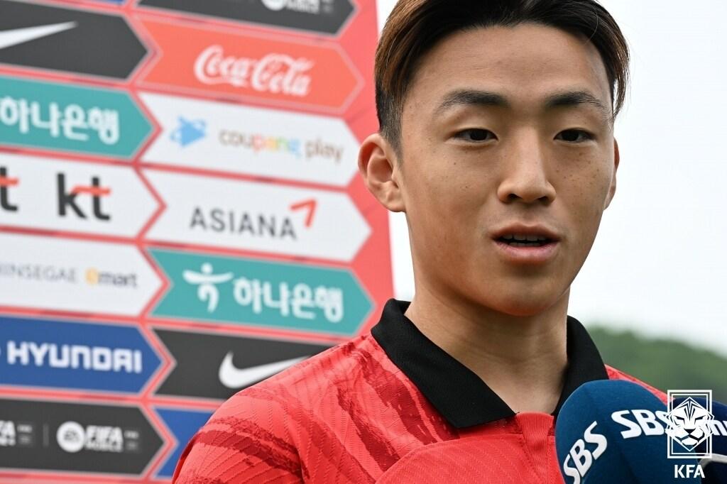 본문 이미지 - 한국 U20 대표팀의 이지한(대한축구협회 제공) 