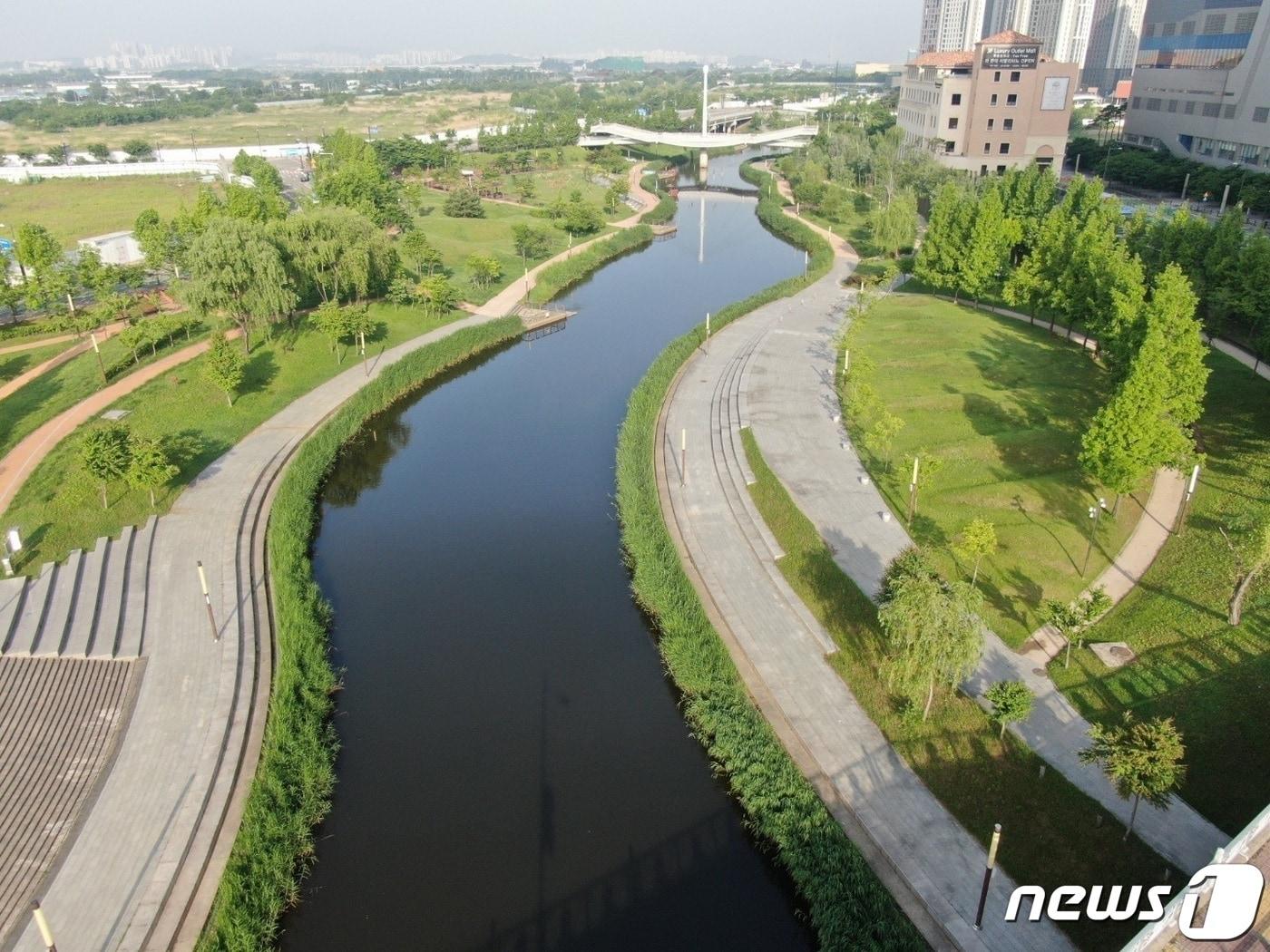본문 이미지 - 고양시 한류천. (고양시 제공)