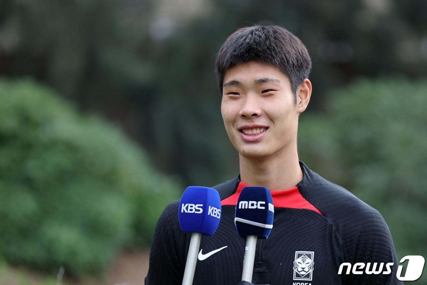 스위스 그라스호퍼에서 활약 중인 이영준. /뉴스1 ⓒ News1 이승배 기자