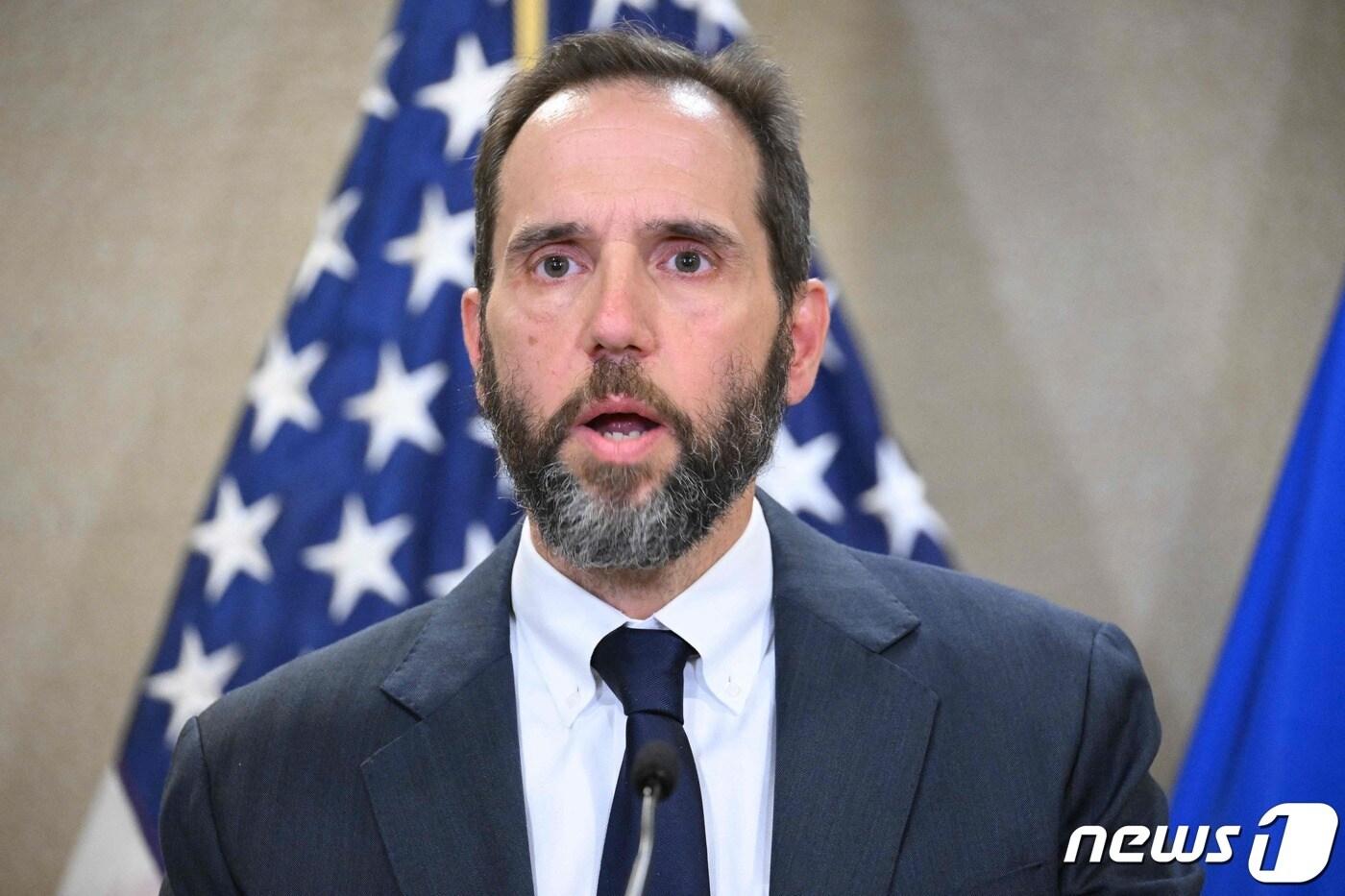 잭 스미스 특검. 2023.6.9 ⓒ AFP=뉴스1 ⓒ News1 우동명 기자