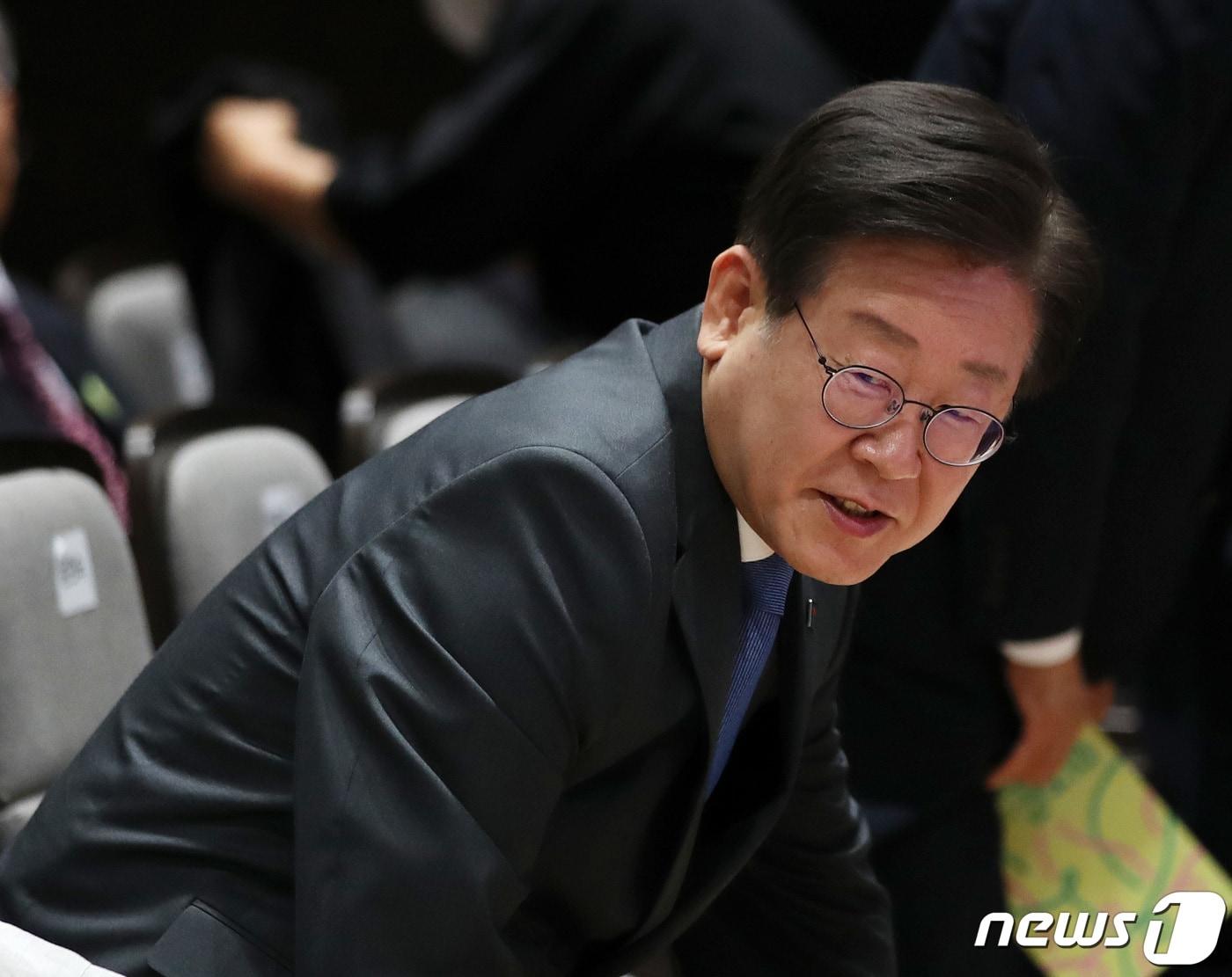 본문 이미지 - 이재명 더불어민주당 대표. 뉴스1 ⓒ News1 구윤성 기자