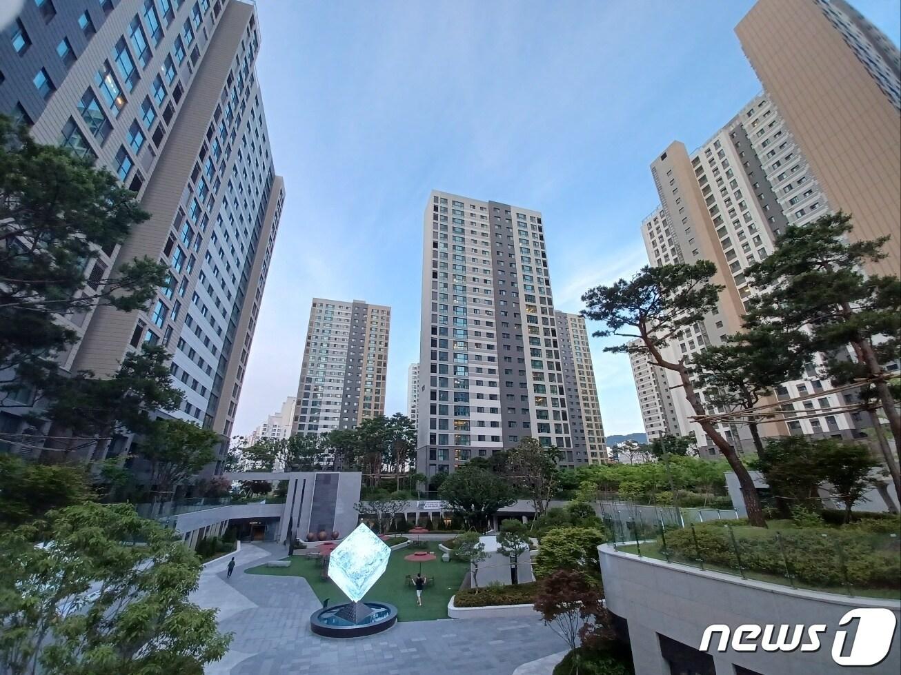 본문 이미지 - 광주 동구의 한 아파트 단지. ⓒ News1