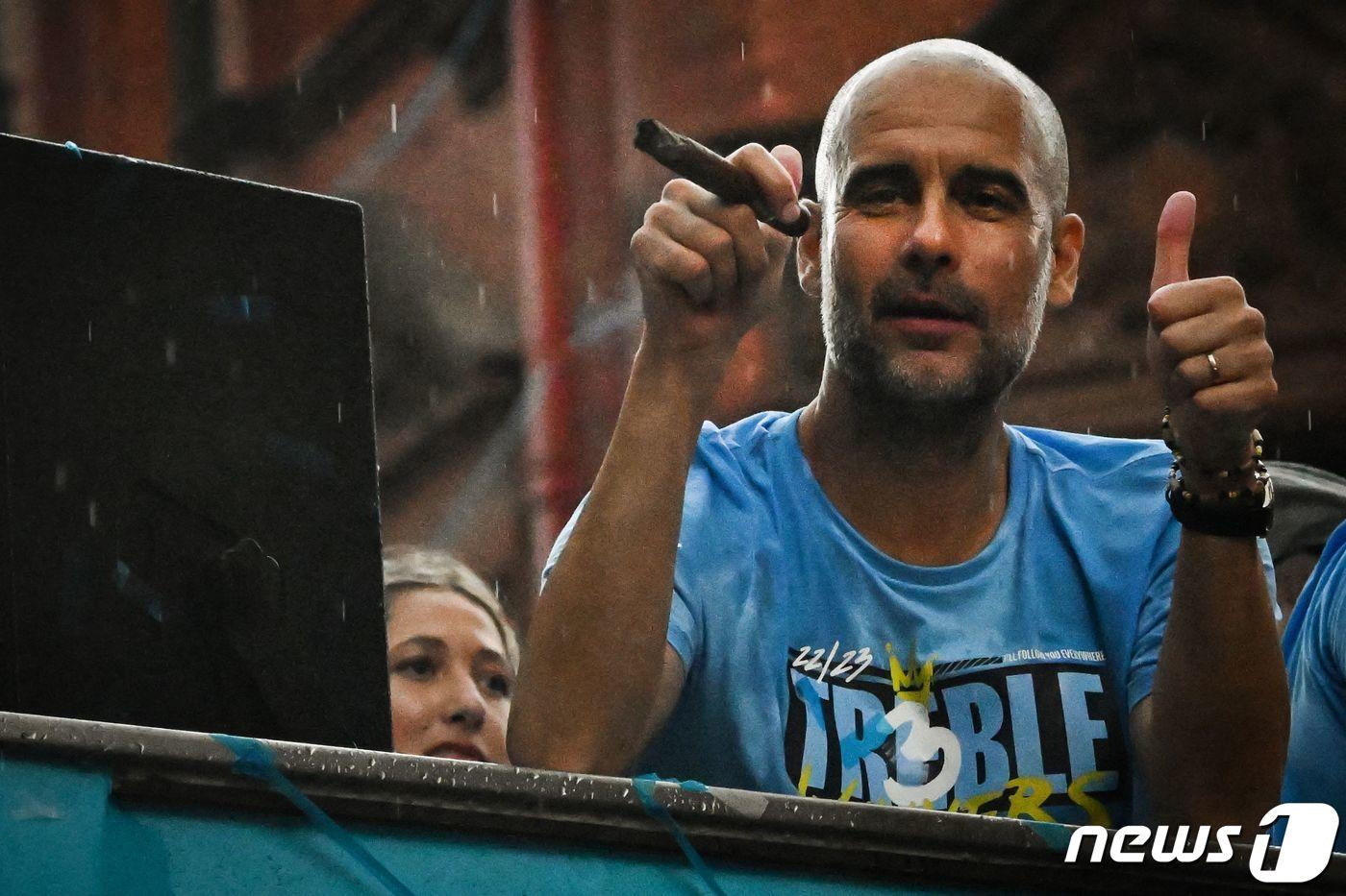 과르디올라 맨시티 감독ⓒ AFP=뉴스1