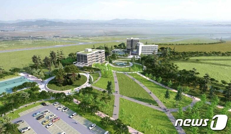 본문 이미지 -  국립 수중고고학 교육훈련센터 조감도. (문화재청 제공)