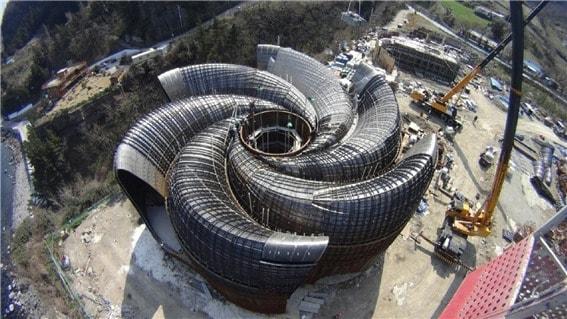 본문 이미지 - 울릉도 힐링스테이 코스모스 리조트 모습./한국건설기술연구원 제공