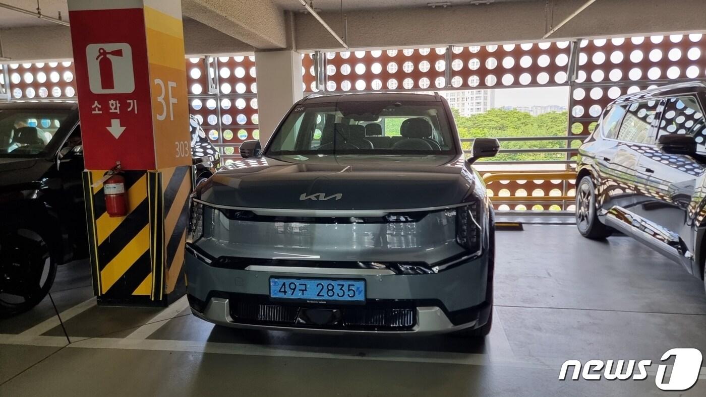 기아 EV9 ⓒ News1 이형진 기자