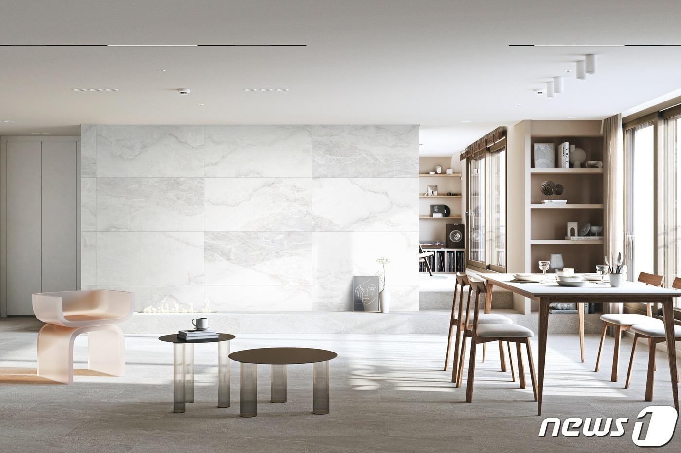 LX하우시스, 'LX Z:IN 벽장재 에디톤 월' 출시(LX하우시스 제공)