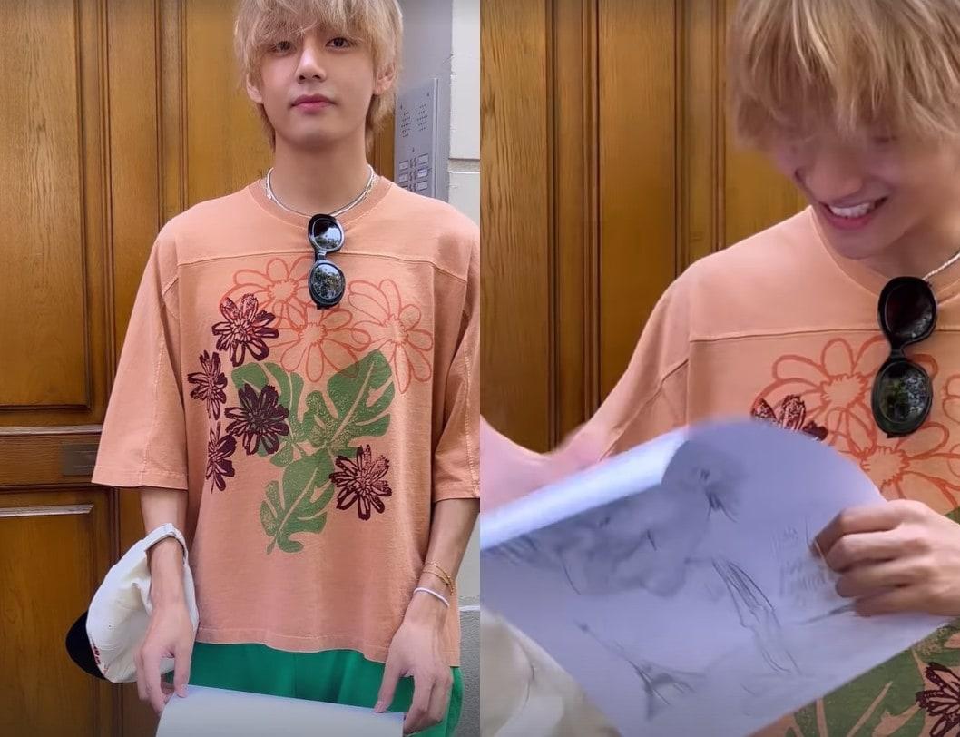 본문 이미지 - 방탄소년단 뷔(뷔 SNS 갈무리)