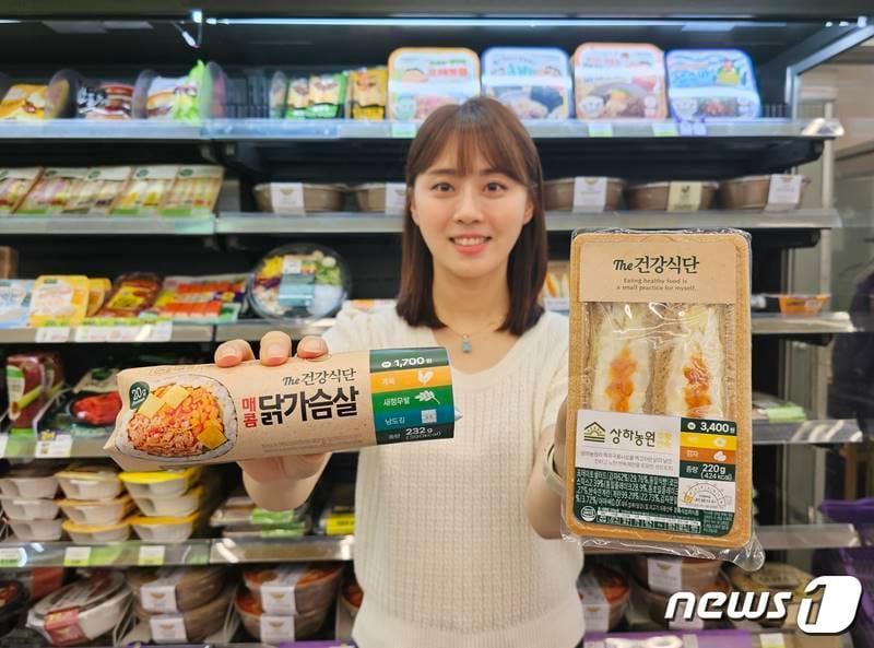 본문 이미지 - CU 'The건강식단 간편식' 시리즈(BGF리테일 제공)