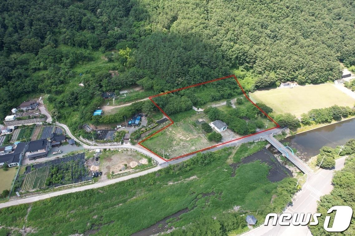 본문 이미지 - 경남 의령군은 궁류면 평촌리 9번지 일원에 '의령 4·26추모공원'을 오는 2024년 조성할 예정이다.(의령군 제공)