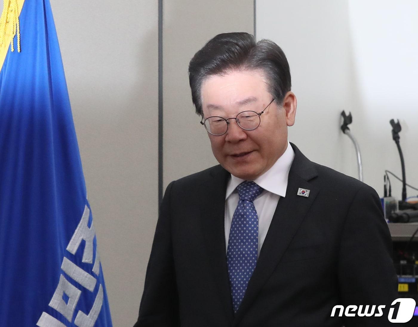 본문 이미지 - 이재명 더불어민주당 대표. 2023.6.2/뉴스1 ⓒ News1 송원영 기자