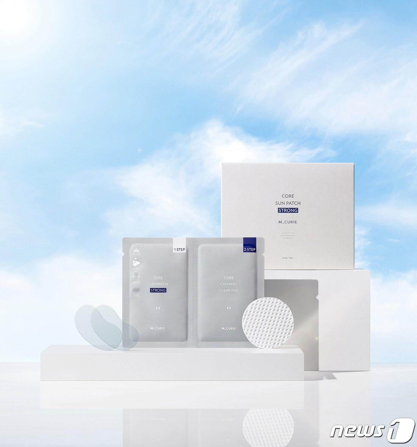 본문 이미지 - 엠퀴리는 붙여도 티 나지 않는 투명한 '코어 선 패치 스트롱'을 론칭했다.(엠퀴리제공)