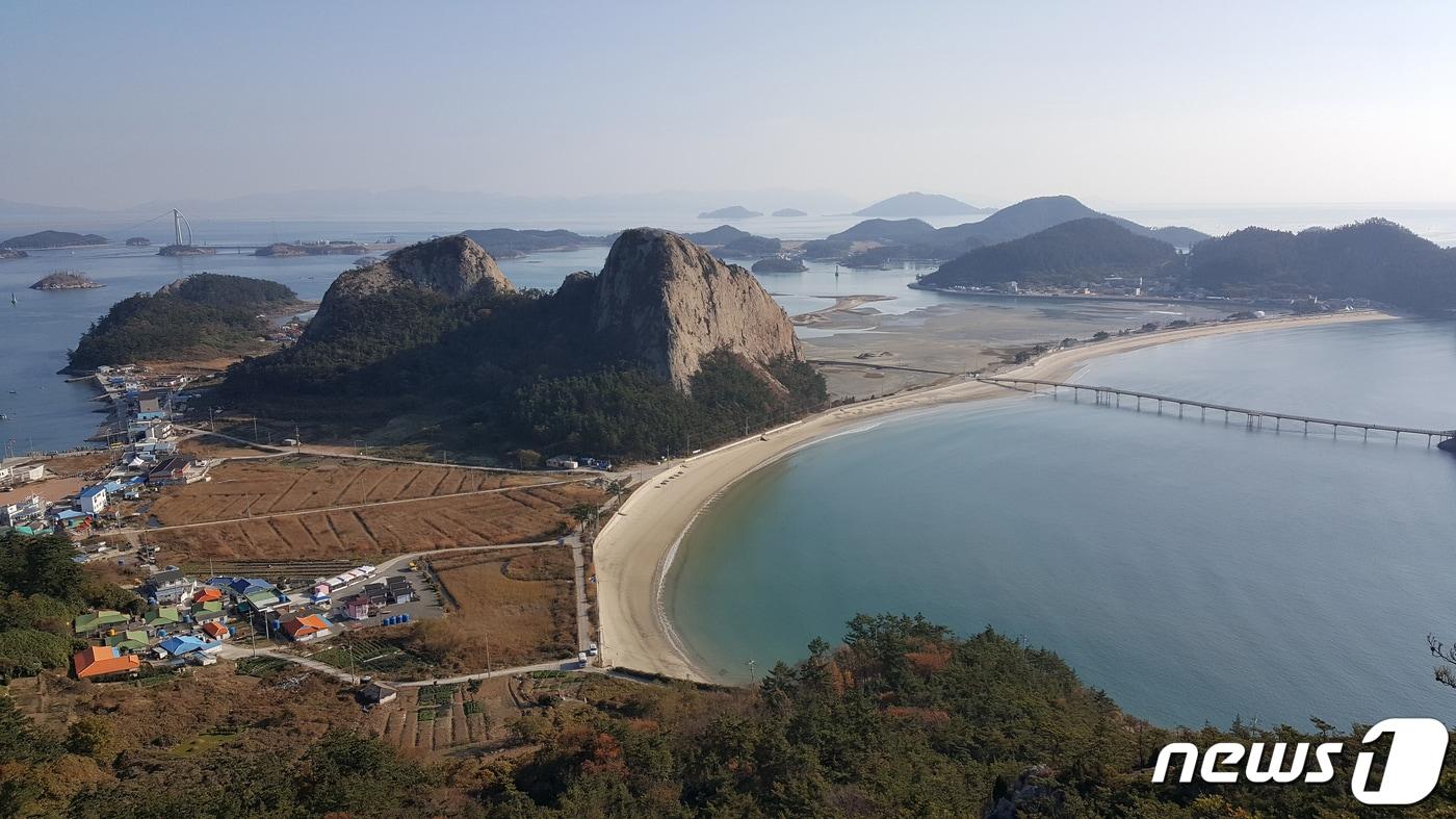 본문 이미지 - 20일 국가지질공원으로 인증된 전북 고군산군도 전경.(전북도 제공) 