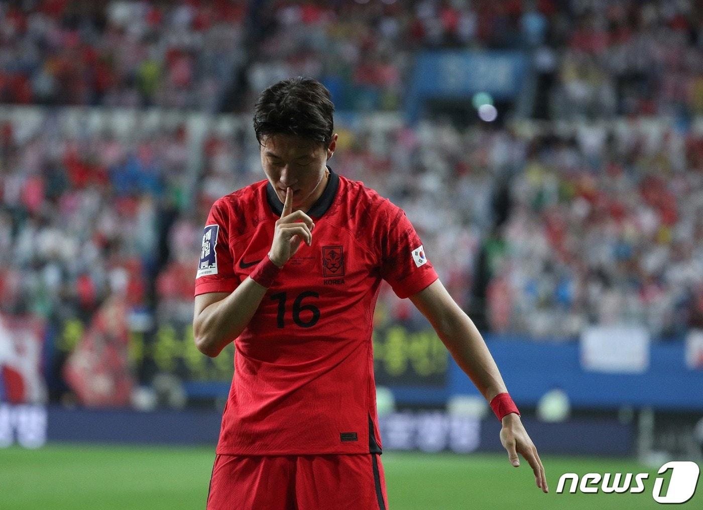 본문 이미지 - 축구선수 황의조 ⓒ News1 신웅수 기자