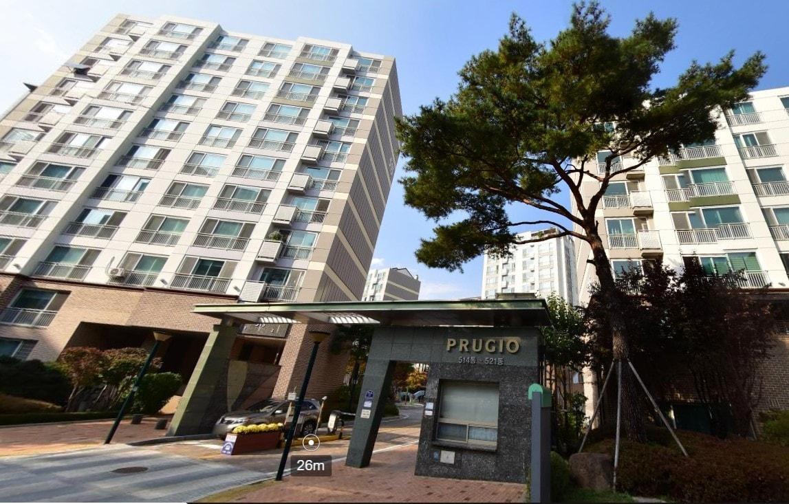 본문 이미지 - 은평뉴타운 제각말 푸르지오 아파트(네이버 지도뷰).