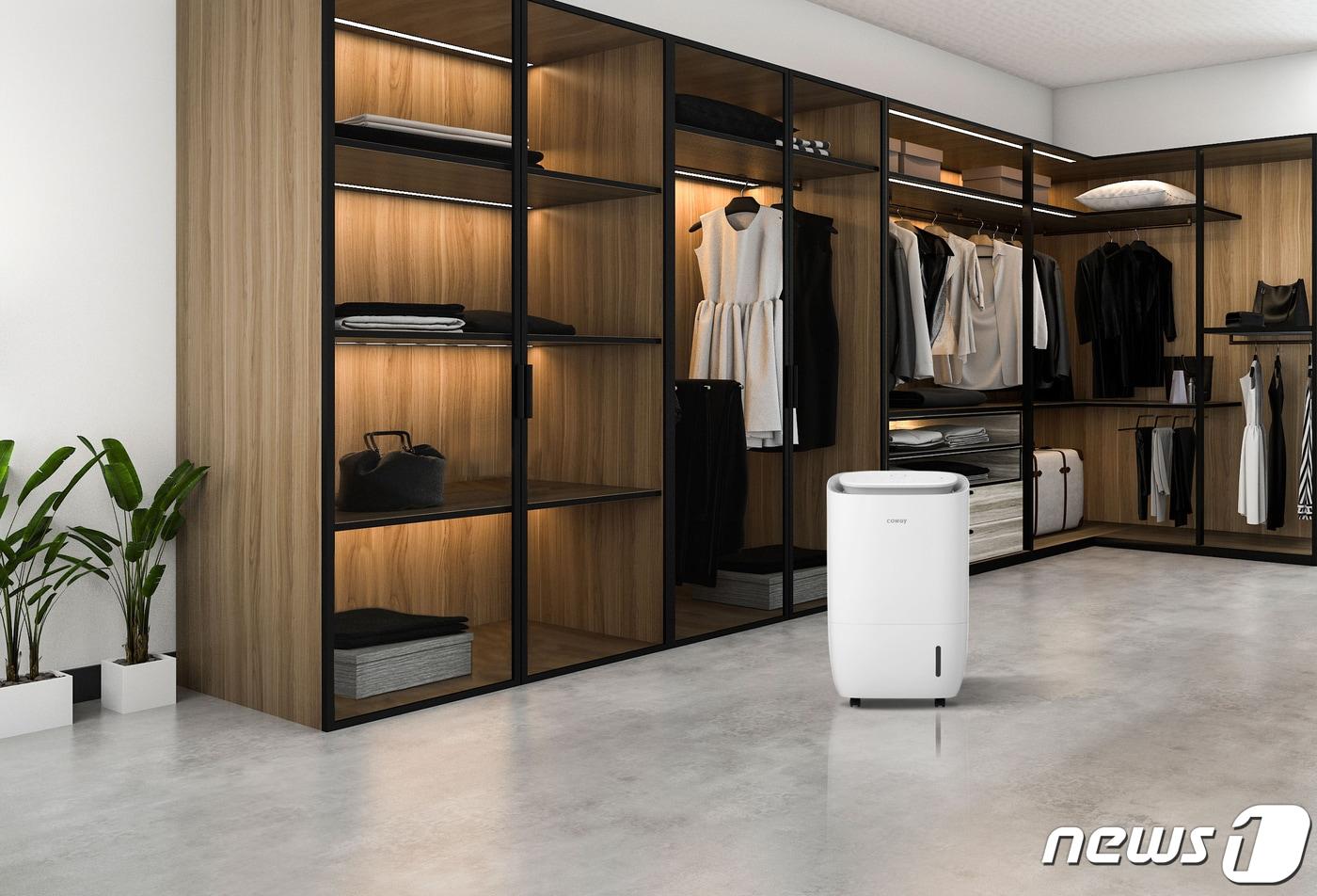 본문 이미지 - 코웨이 '듀얼클린 제습공기청정기'인테리어 이미지(코웨이 제공) 