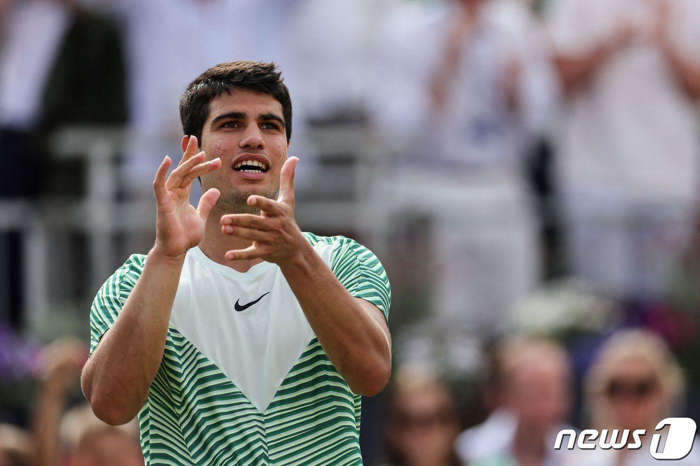 카를로스 알카라스. ⓒ AFP=뉴스1