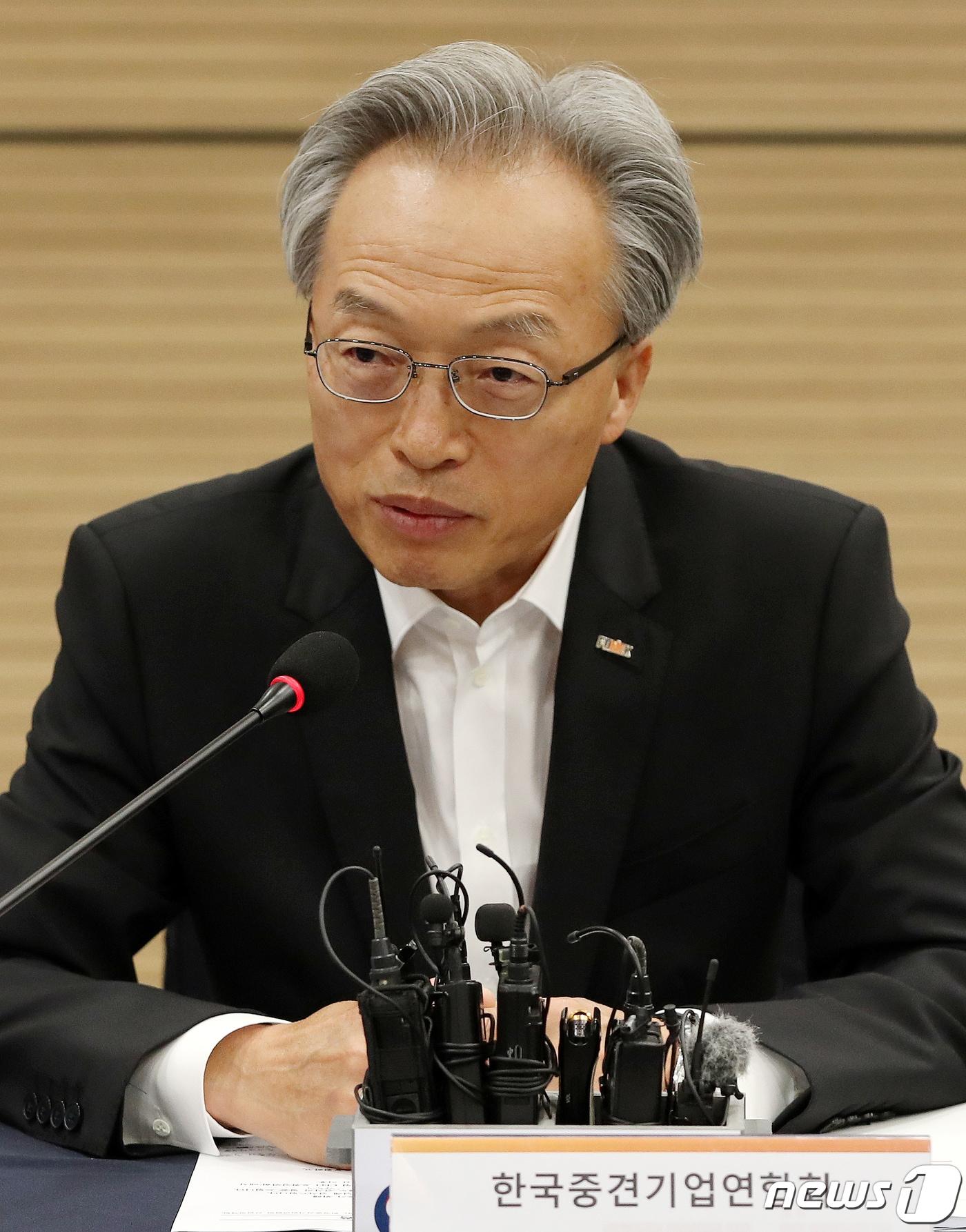 본문 이미지 - 최진식 중견기업연합회 회장 <자료사진> ⓒ News1 박세연 기자