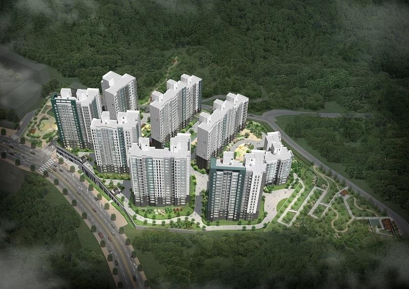 본문 이미지 - 대우건설 서울대벤처타운역푸르지오 조감도.(대우건설 제공)