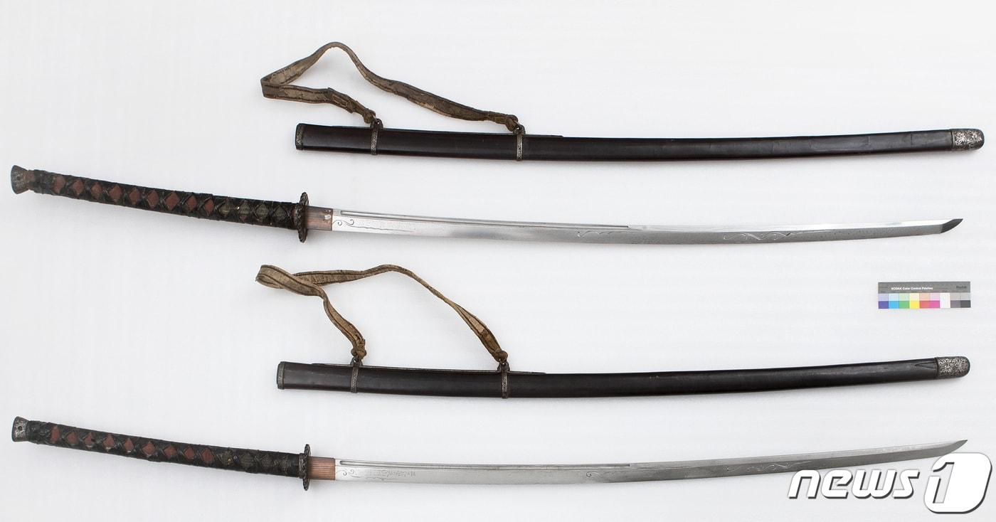  국보로 지정 예고된 이순신 장도. (문화재청 제공)