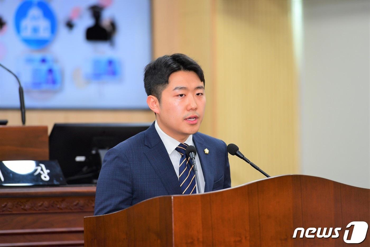 본문 이미지 - 충북 청주시의회 정재우 의원.(청주시의회 제공).2023.6.28/뉴스1