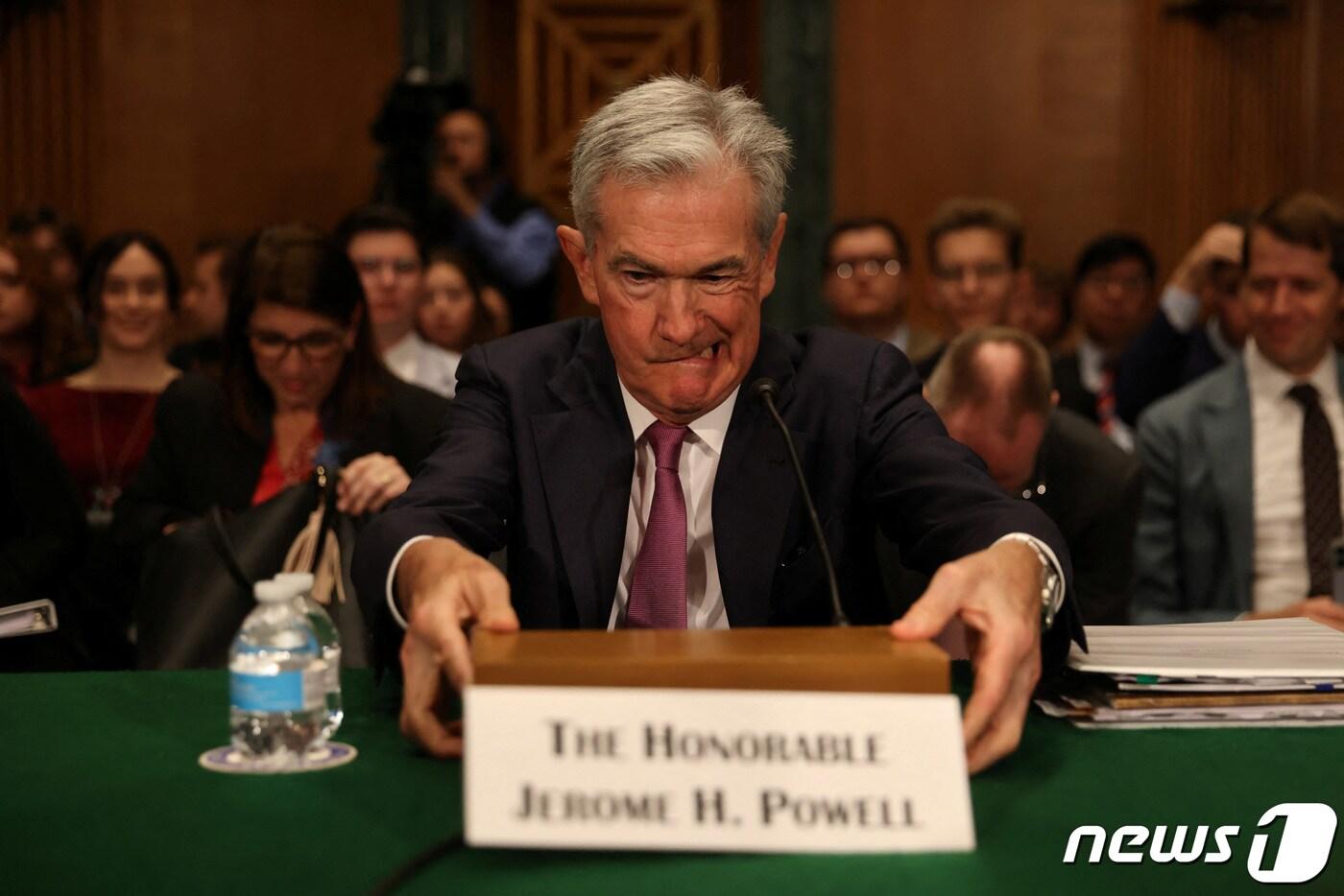 미국 중앙은행 연방준비제도(연준)의 제롬 파월 의장 ⓒ 로이터=뉴스1