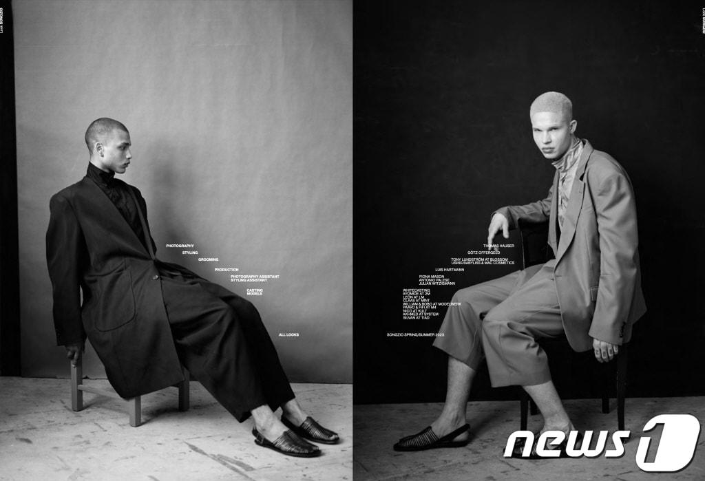 본문 이미지 - 송지오(SONGZIO)는 한국 패션 브랜드 최초로 세계적으로 권위있는 하이패션 매거진인 누메로(NUMERO) 베를린의 표지 브랜드로 선정됐다.(송지오제공)