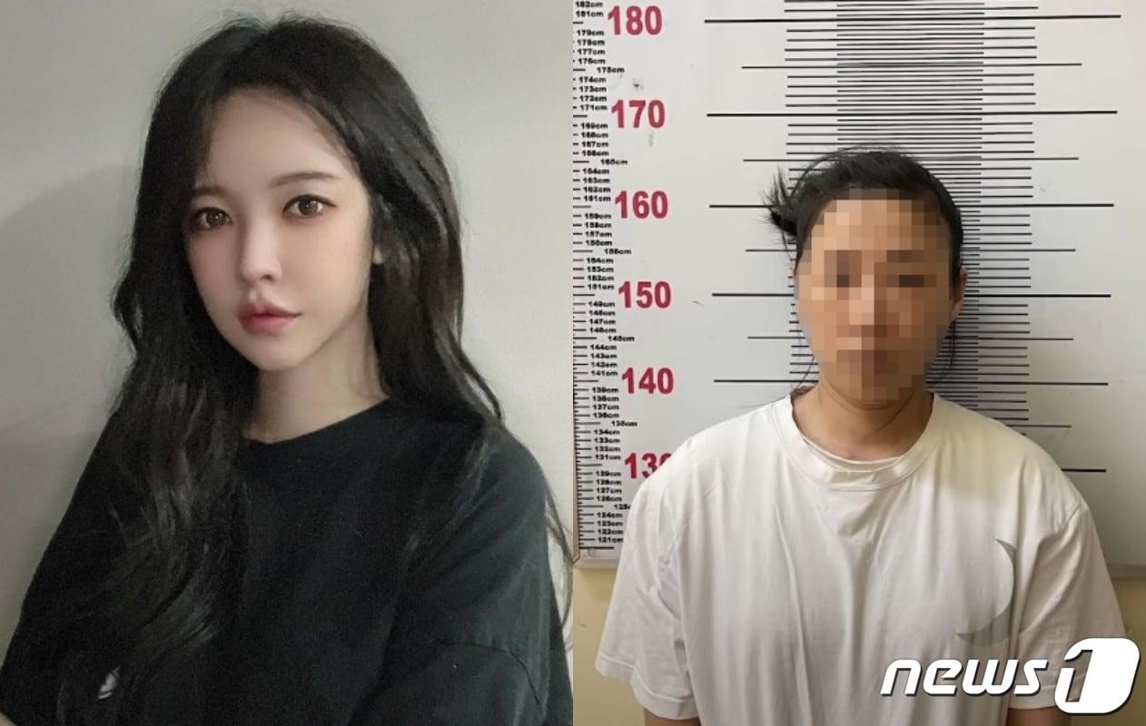 본문 이미지 - BJ아영과 살해 용의자 중국인 부부 중 아내. (인스타그램, Rasmei Kampuchea Daily 갈무리)