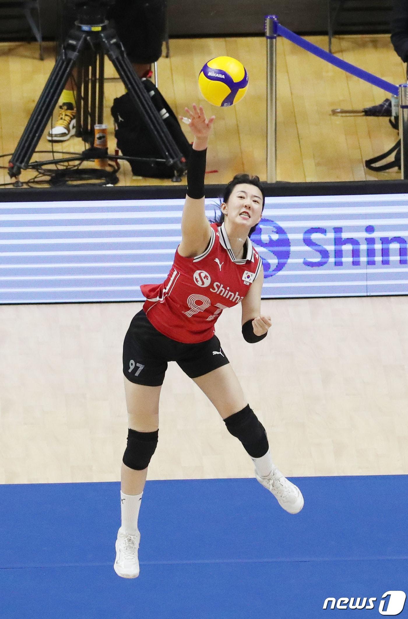 본문 이미지 - 여자 배구 대표팀 강소휘. /뉴스1 DB ⓒ News1 김영운 기자