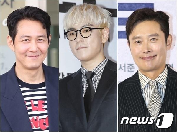 본문 이미지 - 이정재, 최승현, 이병헌(왼쪽부터) / 뉴스1DB