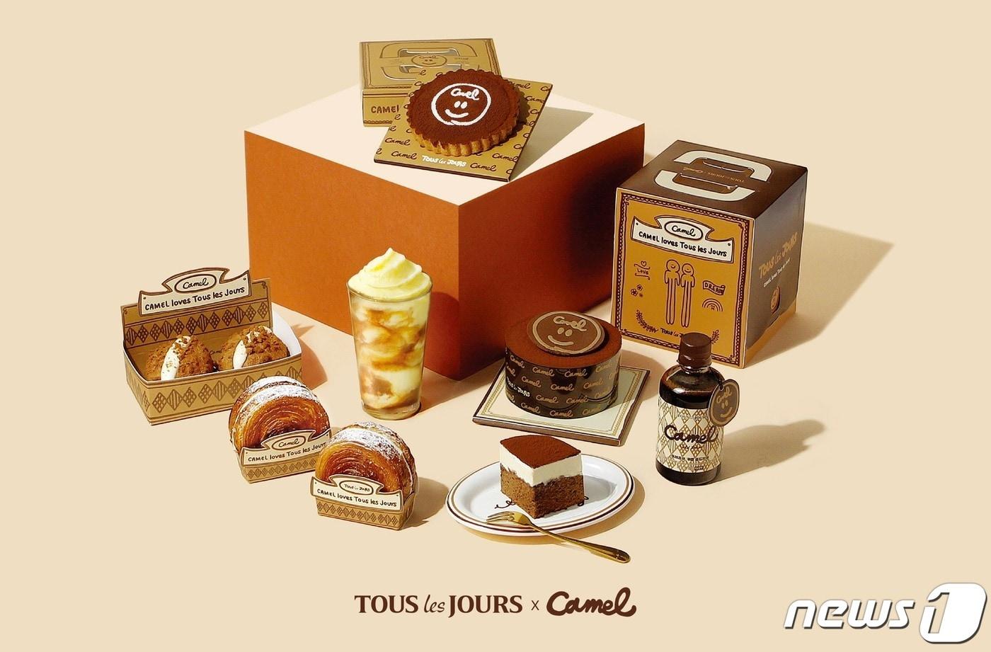 본문 이미지 - 뚜레쥬르가 '카멜커피'와 함께 신메뉴.(CJ푸드빌 제공)