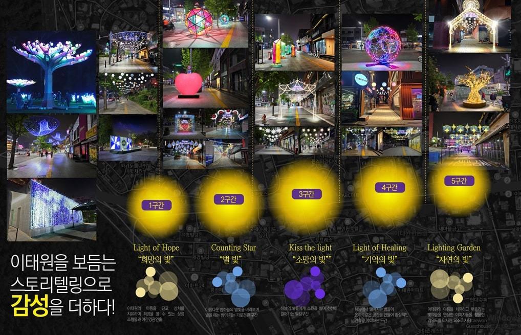 본문 이미지 - '별헤는 밤' 연출 구성안. (용산구 제공)