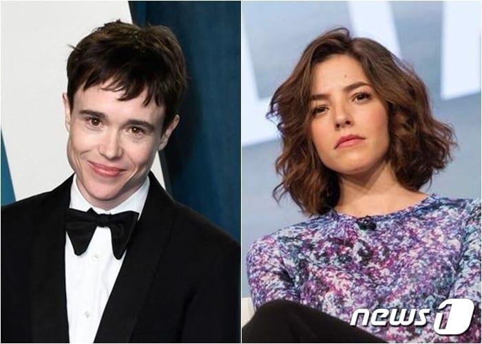 본문 이미지 - 엘리엇 페이지(왼쪽) 올리비아 썰비 ⓒ AFP=뉴스1