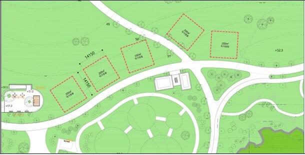 본문 이미지 - 정원특화공간 위치도 및 면적 예시도./LH 제공