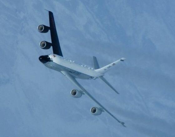 본문 이미지 - 미 공군 정찰기 RC-135S '코브라볼' (미 공군)