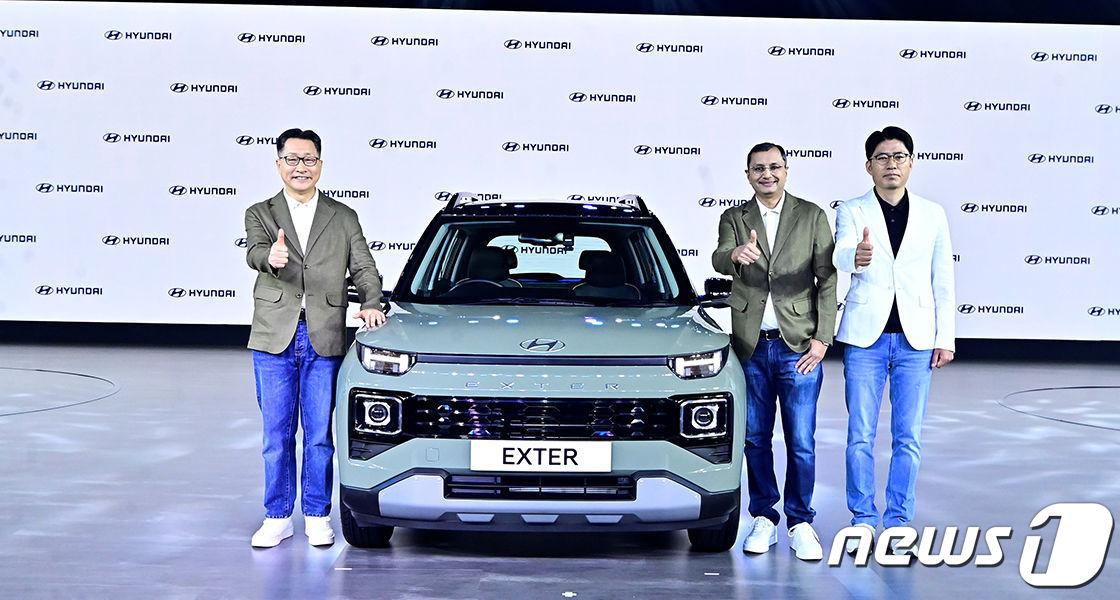 본문 이미지 - 현대자동차는 10일 인도 시장서 소형 SUV '엑스터'를 출시했다.(현대차 인도법인 홈페이지)ⓒ 뉴스1 