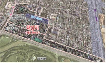 본문 이미지 - 강동구청 주면 및 성내지구 지구단위계획구역