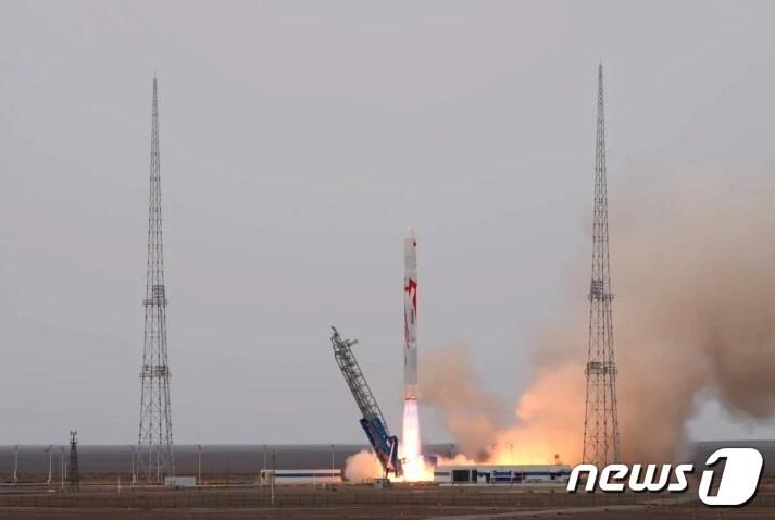 본문 이미지 - 발사 현장 - 웨이보 갈무리