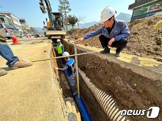 본문 이미지 - 인제군 지방상수도 현대화사업 관망정비공사.(자료사진)/뉴스1