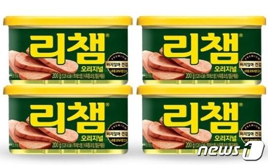 본문 이미지 - 동원F&B의 캔햄 '리챔'.(동원F&B 제공)