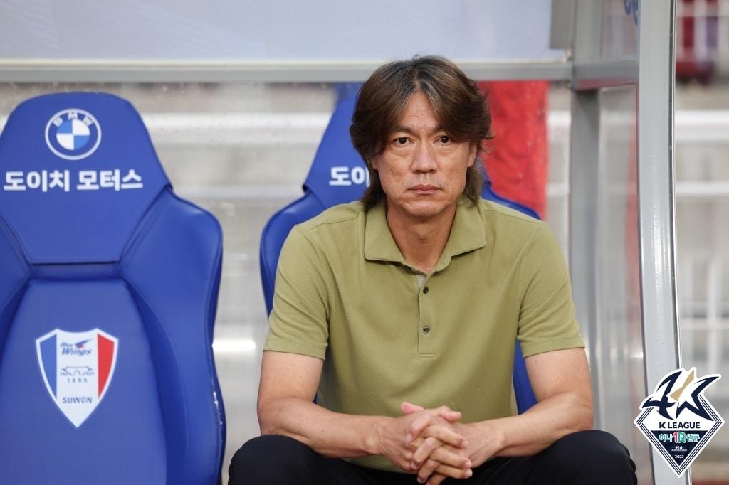본문 이미지 - 홍명보 울산 현대 감독. (한국프로축구연맹 제공)