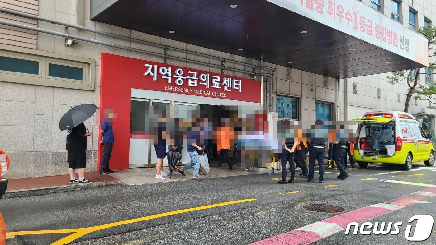 본문 이미지 - 지역의 한 응급의료센터. ⓒ 뉴스1 ⓒ News1 박재원 기자