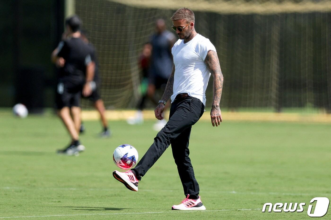 본문 이미지 - 데이비드 베컴 인터 마이애미 공동 구단주 ⓒ AFP=뉴스1
