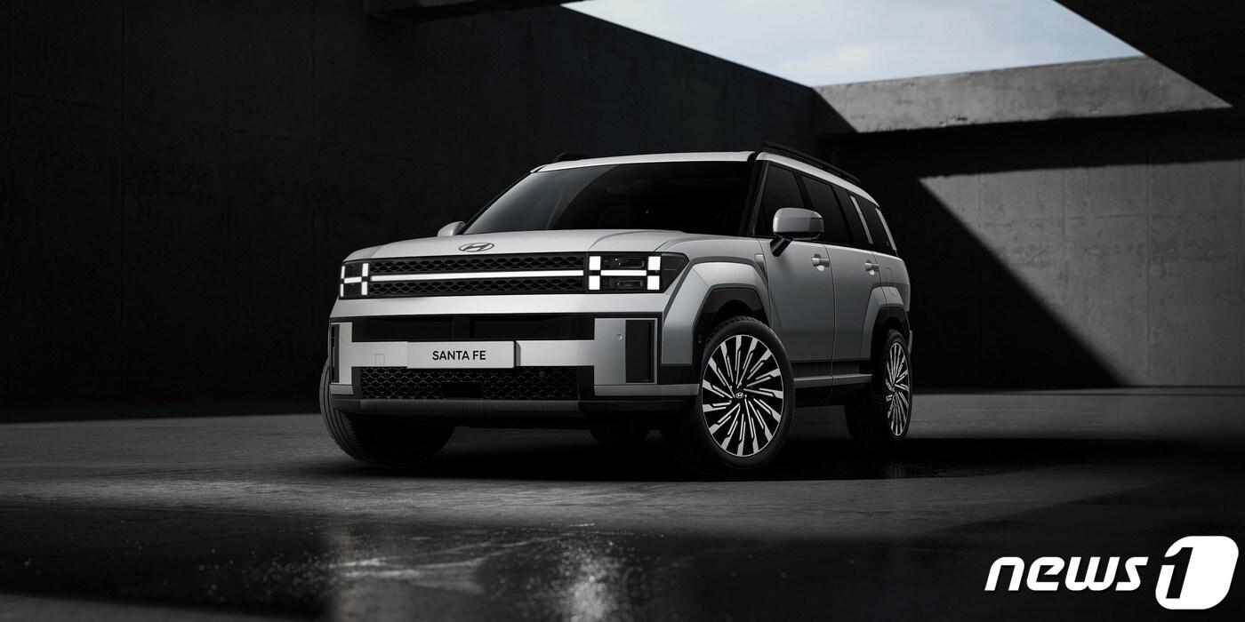 5세대 신형 싼타페 모습.(현대자동차 제공)2023.7.18/뉴스1